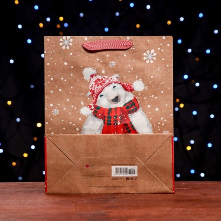 Gift package "Snowman" 26 x 32 x 12 cm-1