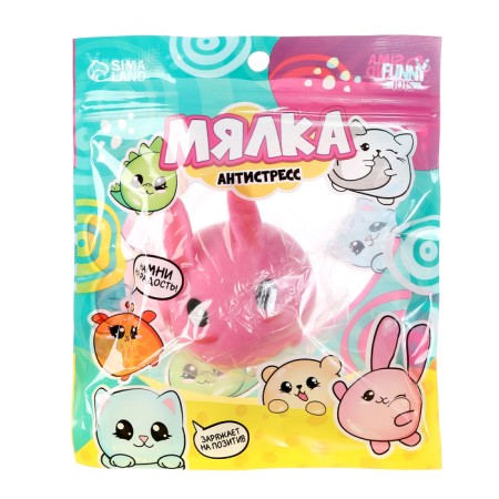 Magic - anti -stress "Ushastik", in a bag, with paste-4