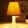 Table lamp 032004 1he14 15W light turquoise d = 18 cm, h = 28.5 cm risalux