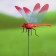 STETER "Dragonfly Sendy" 14x9cm/45cm, set 6pcs, mix