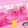The cage for rodents "Pigzon", 31 x 24 x 30 cm, pink