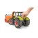 Трактор Claas Axion 950, c цепями и снегоочистителем