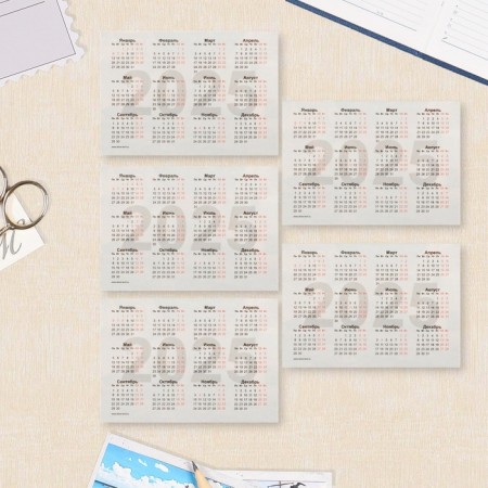Pocket calendar "Cats" 2025, 7 x 10 cm-1