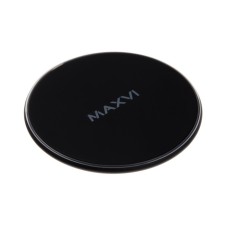 Беспроводное зарядное устройство Maxvi A315W1, 3 А, 15 Вт, LED подсветка, черное