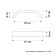 Hand-slop tundra RS109, m/o 96 mm, matte chromium, 4 pcs TMP