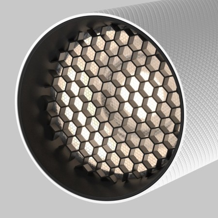 Technical TR097-2-12W4K-M-BW, LED, 12 W, 194x193x125 mm, 980 lm, 4000K, black and white-10