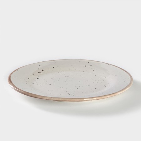 Porcelain plate Punto Bianca, D = 24 cm-1