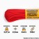 Paracord 275, nylon, red, d - 2.2 mm, 30 m