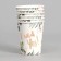 A one -time paper glass I Said Yes!, Set 6 pcs, 250 ml