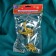Christmas tree decoration "Dove - flicker" 8x13 cm gold