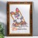 Photo frame plastic 21x30 cm dark nut (782)