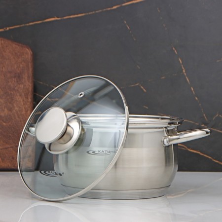 Poster "Diana", 2.5 l, d = 18 cm, glass cover, capsule, induction-1