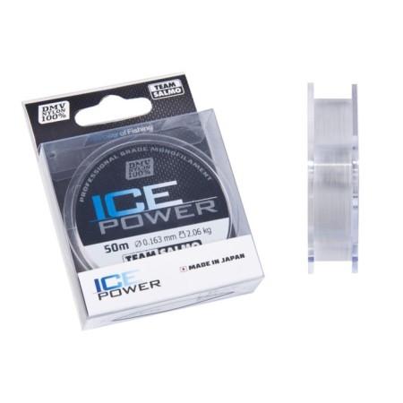Monophile TEAM Salmo Ice Power, diameter 0.16 mm, test 2 kg, 50 m