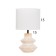 Table lamp "CRIM" 1x40W E14 beige/orange 18x18x29cm