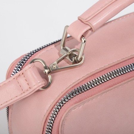Cross-Body bag, pink color-4