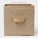 Storage box "Points", 27 × 27 × 27 cm, beige color