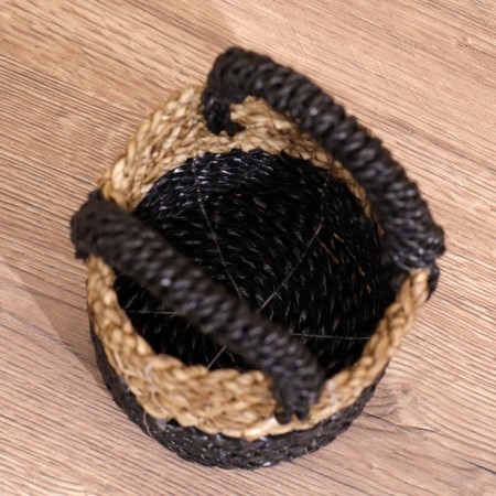 Wicker basket 11x11x15 cm-4