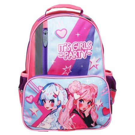 School backpack, 37 x 26 x 13 cm, ergonomic back, Calligrata ORT "Anime Girlfriend"-6