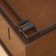 Optima, 11.5 l lid container for storage, 24.2 × 45 × 12.9 cm, brown color