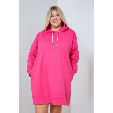 Female dress, size 62, pink color-1
