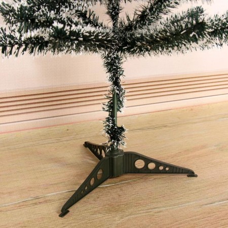 Christmas tree "Rainbow with white" layer stand, 120 cm D of the lower tier 43 cm D needles 6 cm 110 branches-2