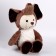 Soft toy "Bear" in an elephant suit, 40 cm, brown color