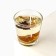 New Year's gel candle in a glass with a decor inside “New Year: Mulledwine” 5 x 5 x 6 cm