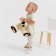 Children's Minaku T-shirt, Milk color, height 80-86 cm