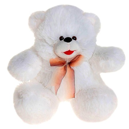 Soft toy "Bear with a bow", color mix-3