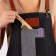 Apron for the master, denim, black color