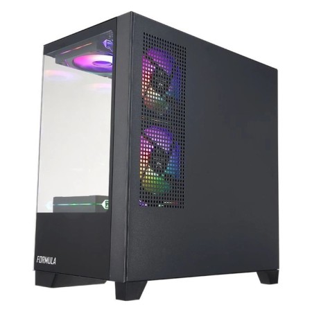 Корпус Formula Crystal Z1M черный без БП mATX 7x120mm 1xUSB2.0 1xUSB3.0 audio bott PSU-9