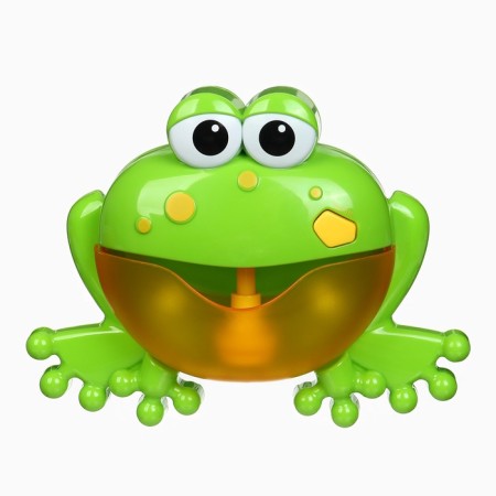 The bath toy "Frog", bubbles, on suction cup-2