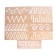 Stencils for drawing "Recording", set of 9 pcs.