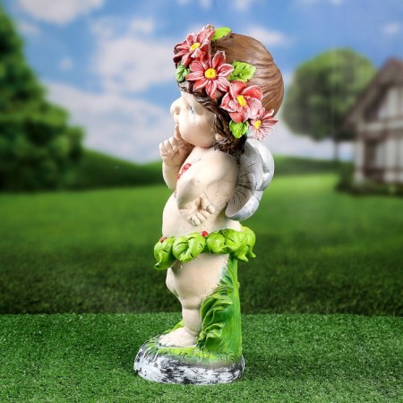 Figure "Angel in flowers" 43x22cm-2