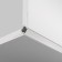 Aluminum profile of hidden installation LED Strip Alm-502-S-2M, 200x5x2.2 cm, silver color