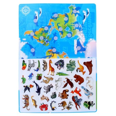 Velcro game "Animals of the World", posters-2