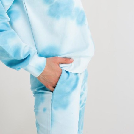 Women's pants Minaku: Casual Collection Blue Color, Rr. 48-3