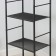 Valencia 1 dressing system, steel, 109 × 30 × 155.5 cm, graphite color