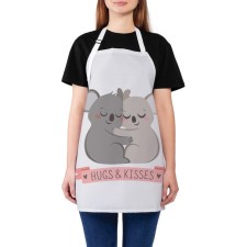 Apron kitchen with a photo print 