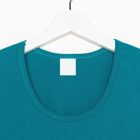 Female set (T -shirt, trousers), turquoise color, size 56-6