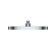 Shower watering can Iddis spahome, upper square, chrome