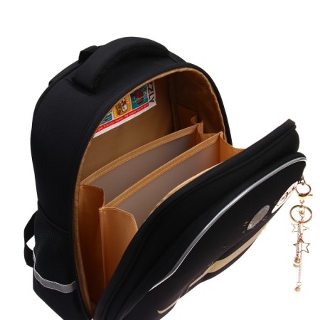 Grizzly frame backpack, 36 x 28 x 20 cm, LED backlight with a key fob, black-8