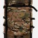 Tourist backpack, 100 l, lightning department, 3 outer pockets, Huntsman, Khaki color