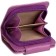 A button wallet. Card (8)/coins/bill, lilac color 10x10.5x3.5cm