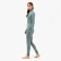 Women's thermal underwear (longshit, leggings) minku color khaki, river 42
