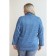 Women's turtleneck, size 58, blue color