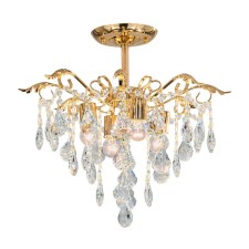 Ceiling lamp 4x60W E27, size 36x22x11 cm