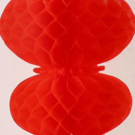 Souvenir plastic "Three red flashlights - happiness and financial well -being" 32x32x52 cm-1