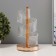 Highway Lamp "Spiral" LED 5W gold 11x11x25 cm Risalux