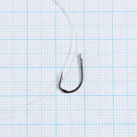 Hooks Cobra Feeder, No. 6, 10 pcs., With a leash 70 cm, D = 0.18 mm-1